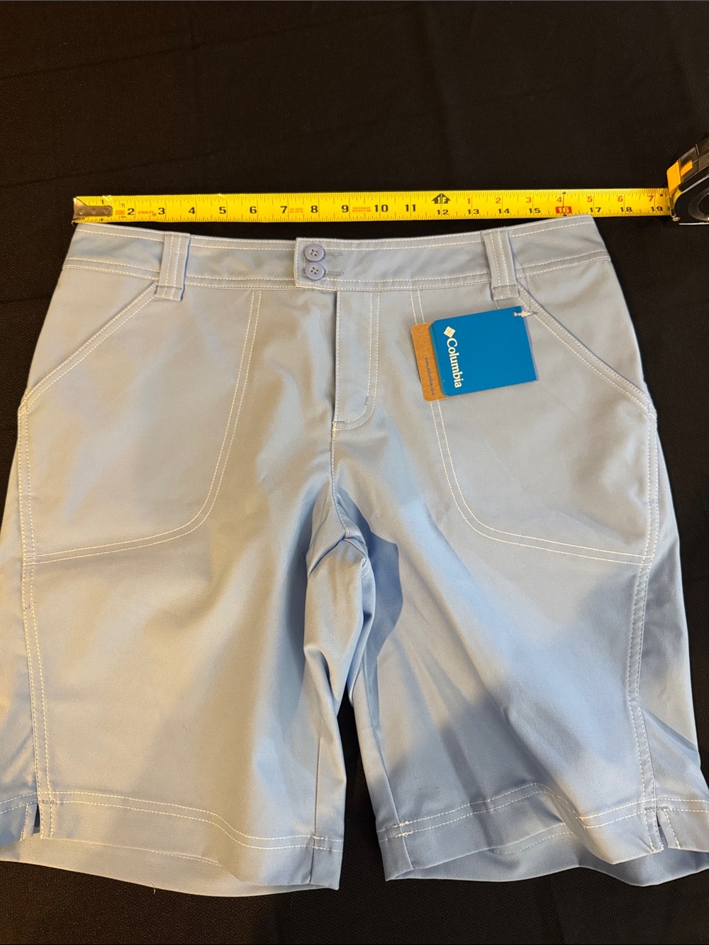 Columbia Women's Sky Blue Bermudas - Picture 5 of 6